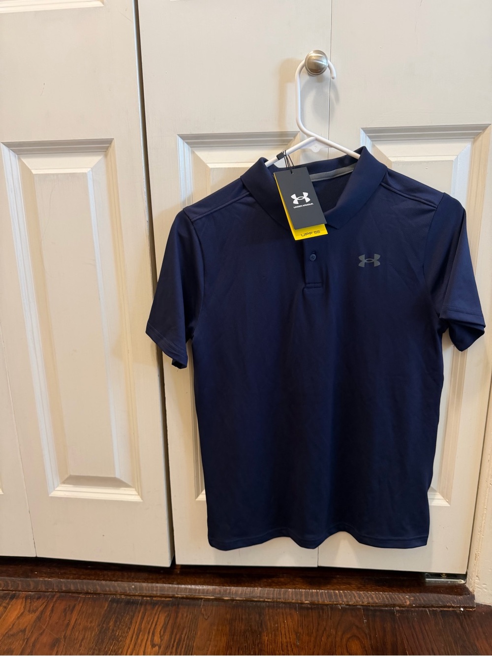 Under Armour Navy Blue Polo Performance Shirt